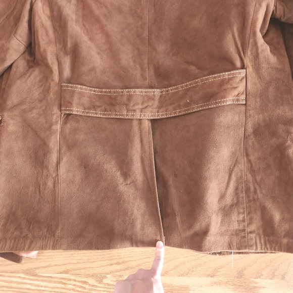 GUC Men's Gratis Sportswear 100% Leather Jacket, Size 44 - Picture 8 of 13